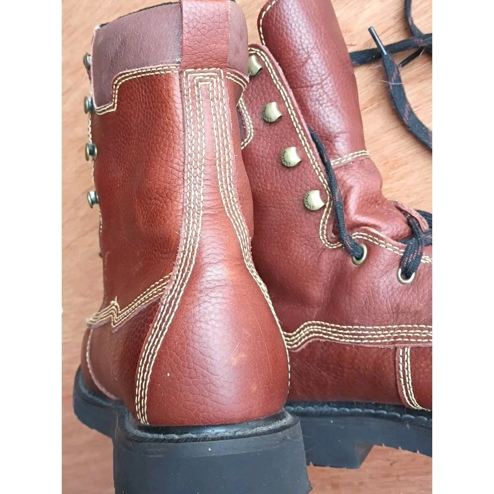 Hytest I Iron High Heat Work Boots Mens Brown Boots‎ - US 6.5
